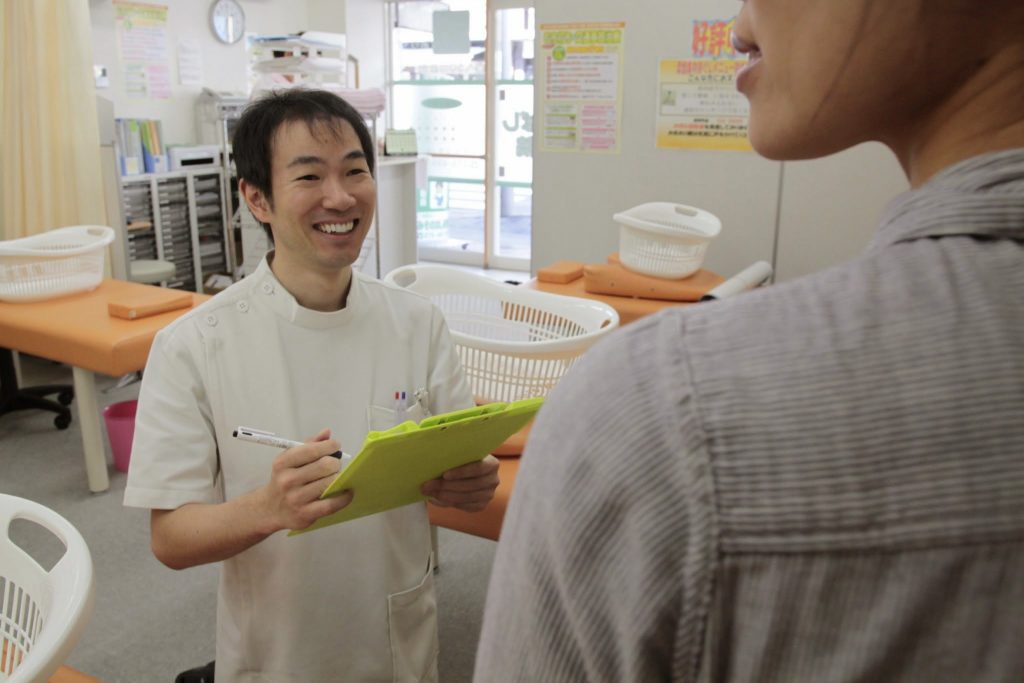 みそのばし整骨院　カウンセリング